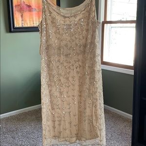 BCBG MAXAZRIA BEADED DRESS SIZE 12